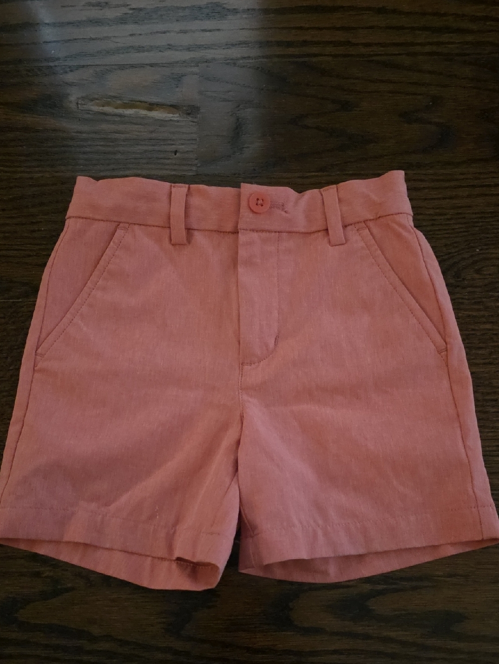 Vineyard Vines Boys Coral Pink Chino Shorts